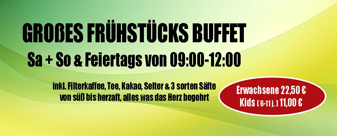 Frühstück mai 2025