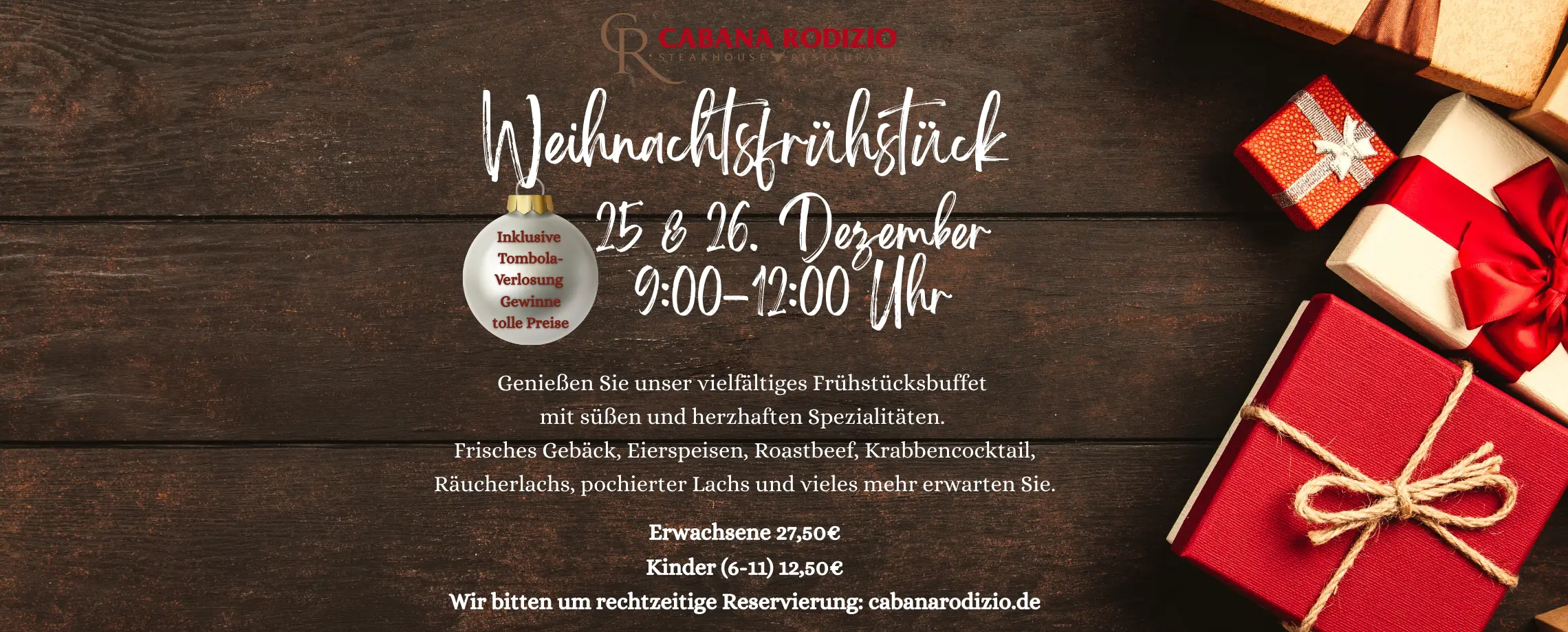 Weihnachtsfrühstück 2025
